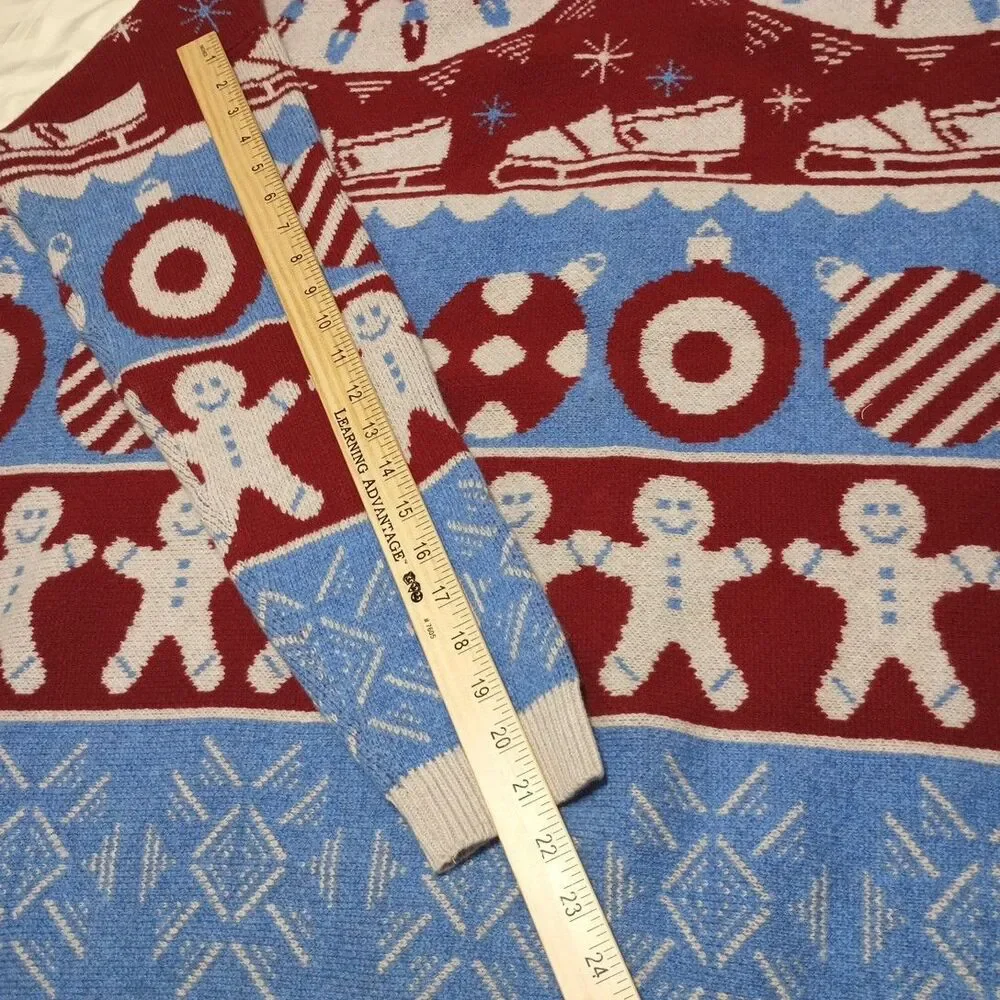 TOMS for Target 2-Headed Wool Ugly Christmas Holiday Sweater One‎ Size